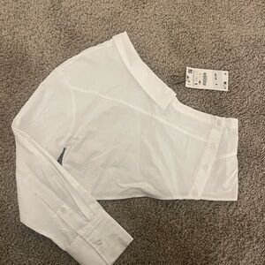 Zara Elegant White Blouse